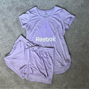 Reebok Lavender Athletic Set Woman’s L